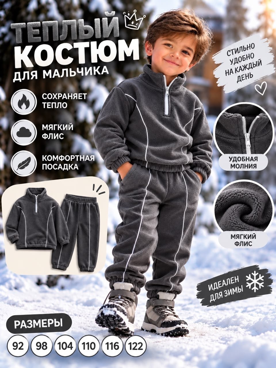 флисовый костюм для мальчика,флисовые костюмы,флисовый детский костюм,одежда для мальчика,флисовый костюм детский термо комплект