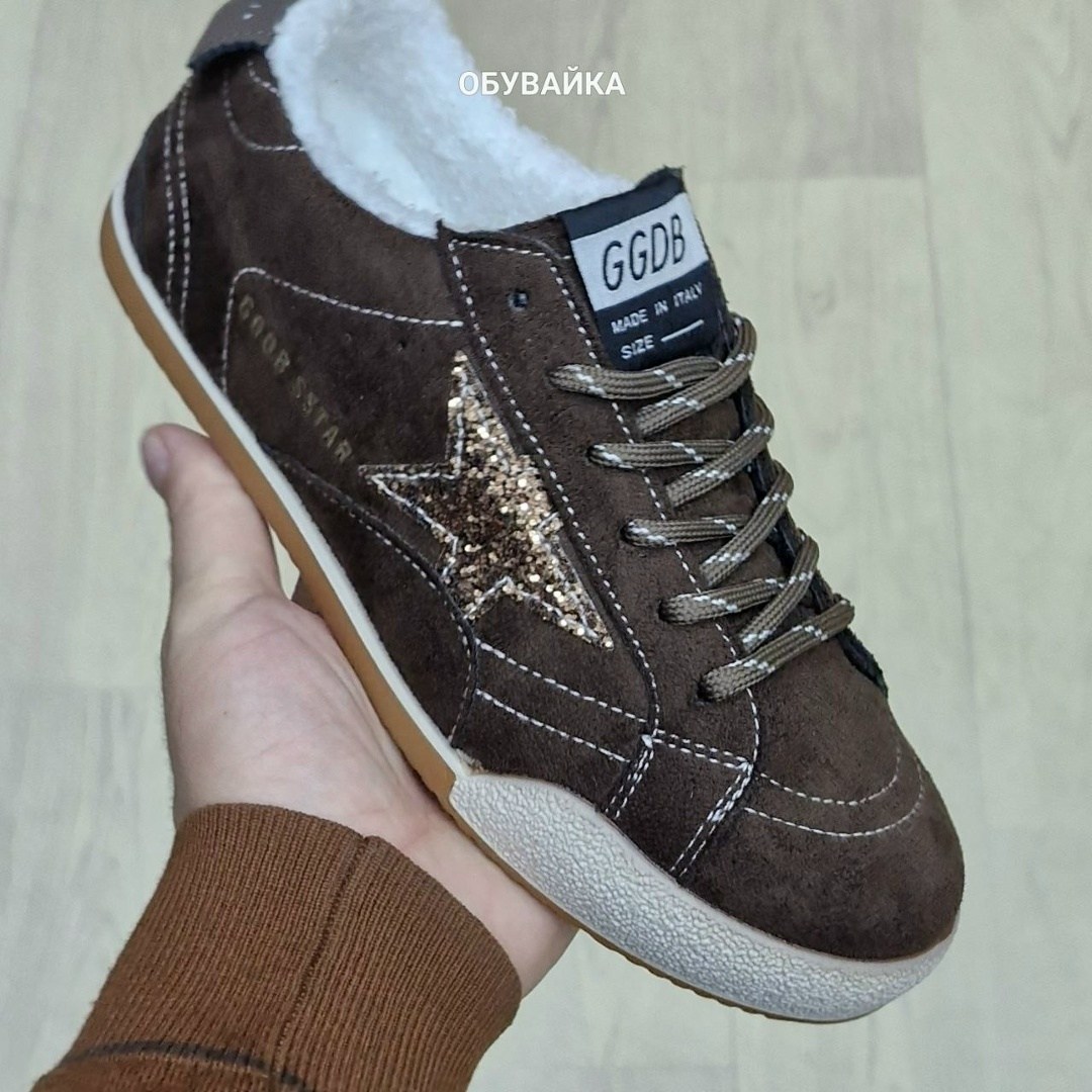 ,кроссовки golden goose,женские зимние белые кроссовки кеды на меху голден гус golden goose ggdb,кеды голден гус женские,зимние женские белые кеды golden goose ggdb