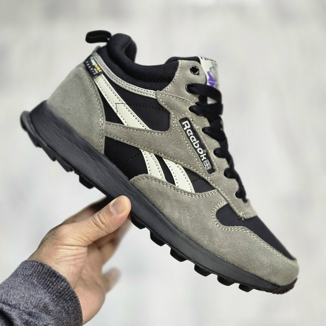 зимние кроссовки reebok classic leather high,кроссовки reebok classic leather 'black army green',кроссовки reebok мужские,зимние кроссовки reebok classic leather high цвет зеленый,мужские кроссовки re