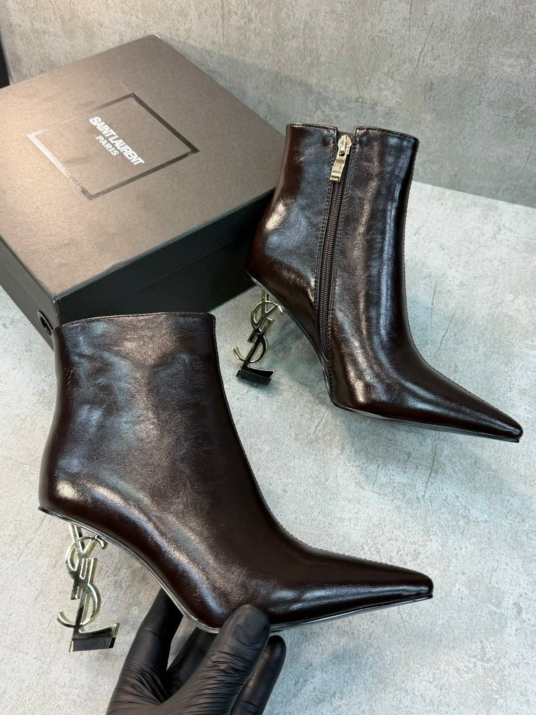 ,ботильоны saint laurent,женские ботильоны,ботильоны balenciaga,кожаные ботильоны saint laurent