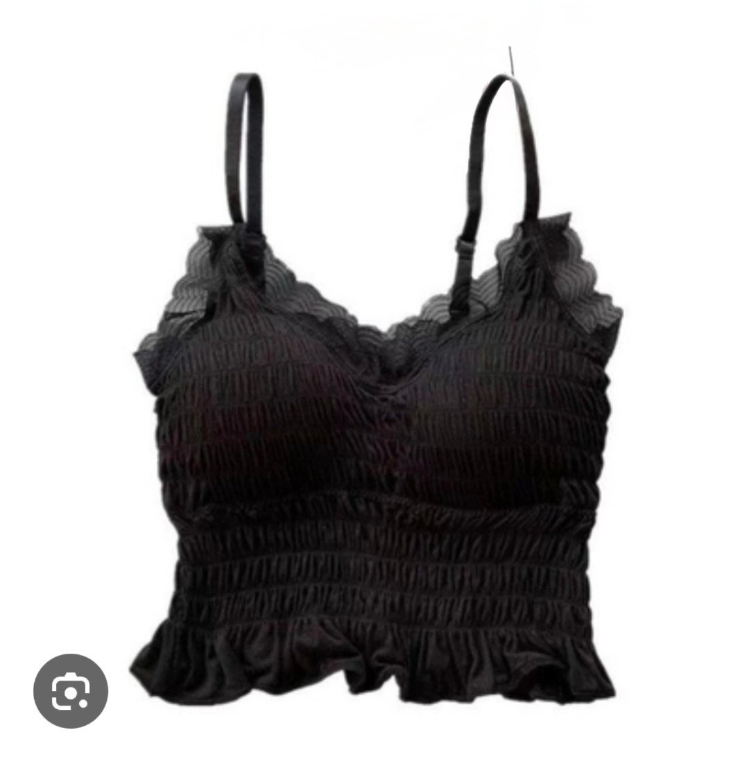 топ с атласным бантиком и жемчужинами h. h. fashion,кружевная майка,топ с атласным бантиком и жемчужинами h. h. fashion 216918244,летняя кружевная бретелька с бантом для женщин,топ с кружевной отделко