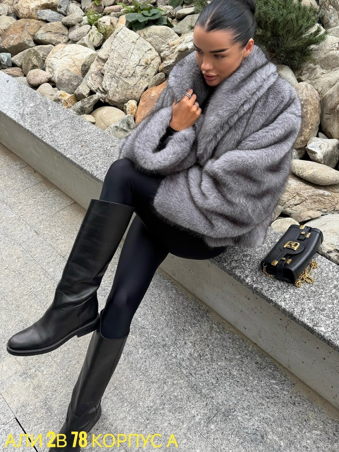 шуба короткая серая экомех yana furs,шуба короткая,искусственная шуба,шубка,норковая шуба автоледи