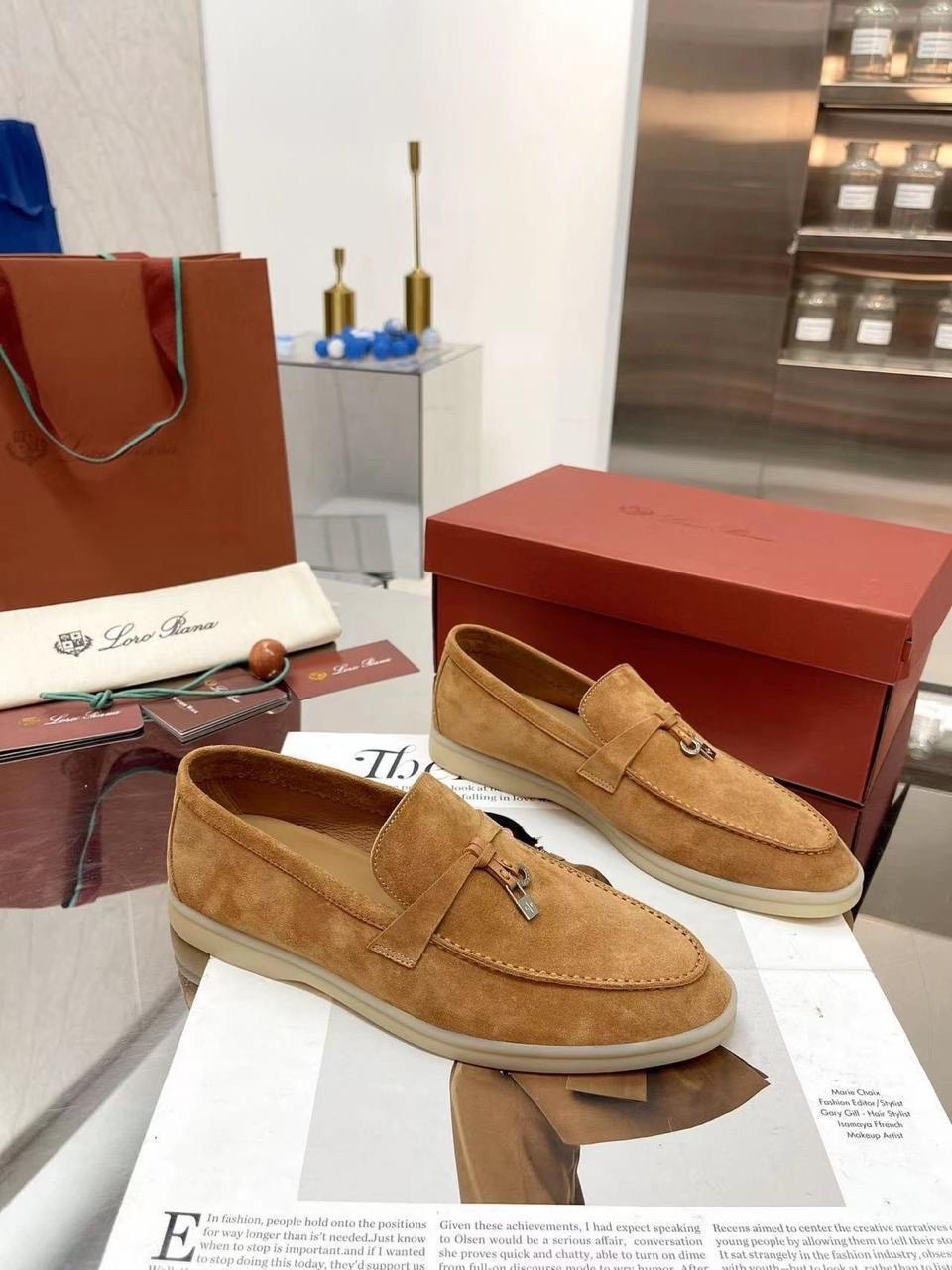 замшевые лоферы loro piana,женские лоферы loro piana,лоферы loro piana,,лоферы женские замшевые