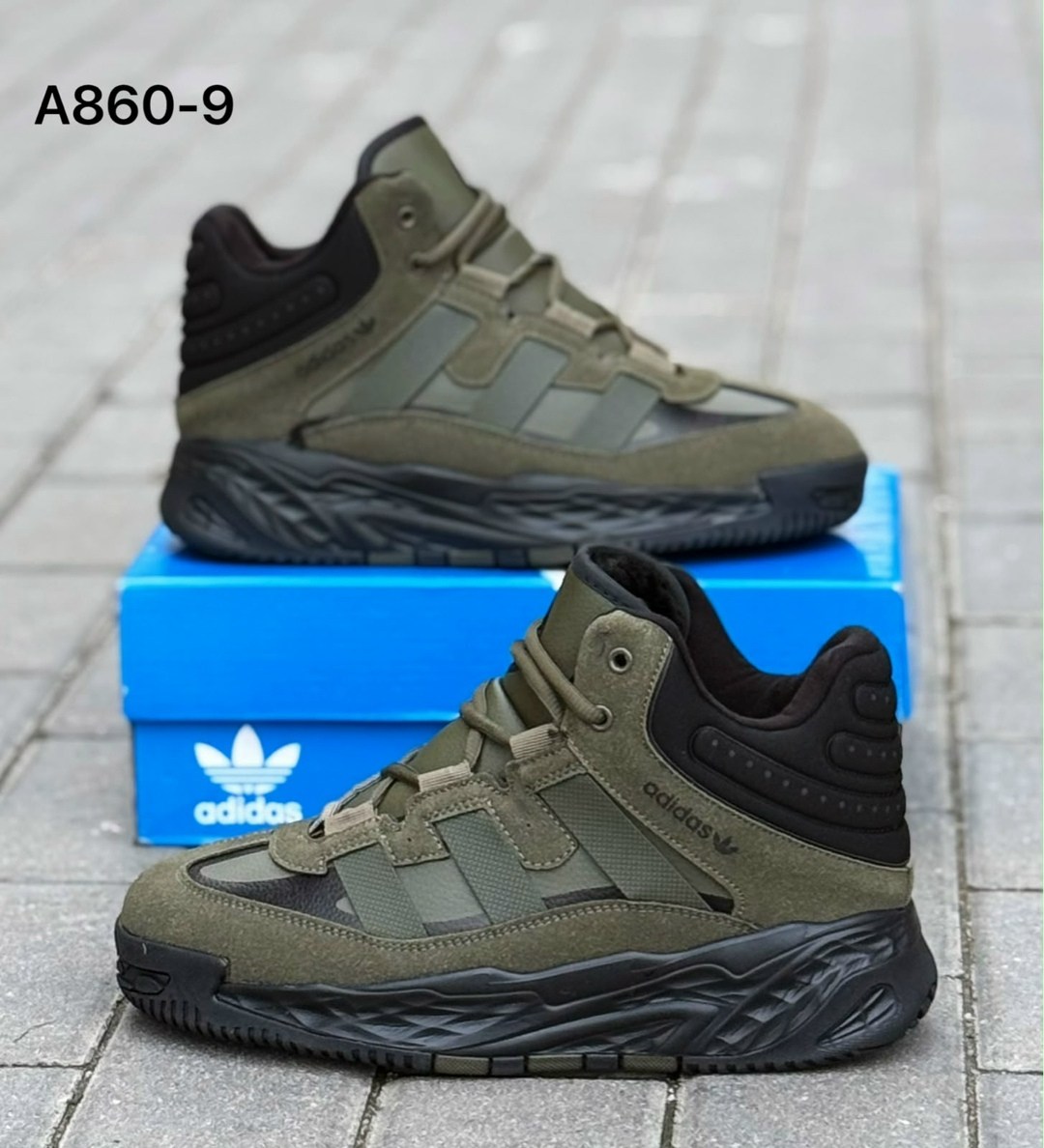 зимние кроссовки adidas niteball hi,кроссовки мужской adidas,кроссовки adidas niteball,зимние кроссовки adidas niteball hi цвет зеленый,кроссовки adidas