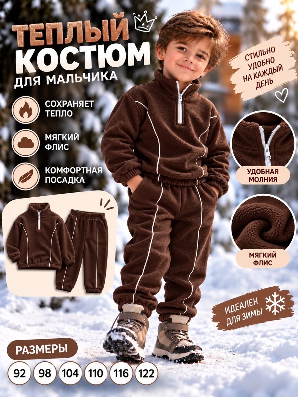 флисовый костюм для мальчика,флисовые костюмы,флисовый детский костюм,одежда для мальчика,флисовый костюм детский термо комплект