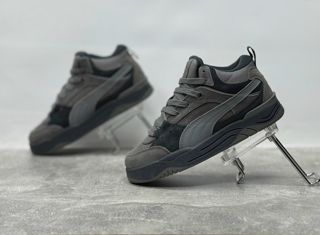 зимние кроссовки puma 180 high цвет серый,puma 180 high winter серые замша мужские,кроссовки зимние puma 180 high grey black,зимние кроссовки puma 180 high,кроссовки puma 180 high winter grey black