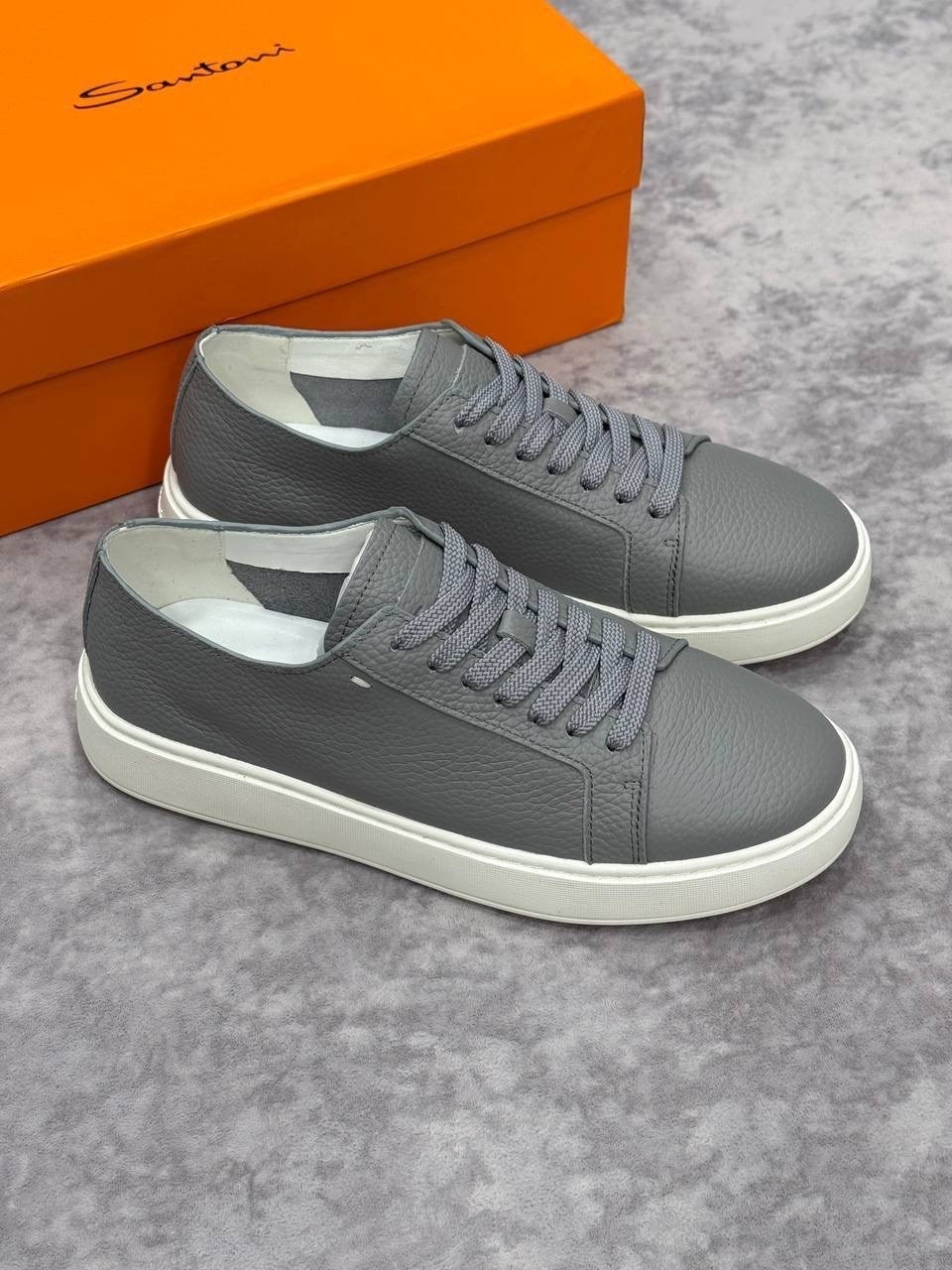 ,белые кеды,кроссовки santoni,кеды кожаные,кроссовки hermes