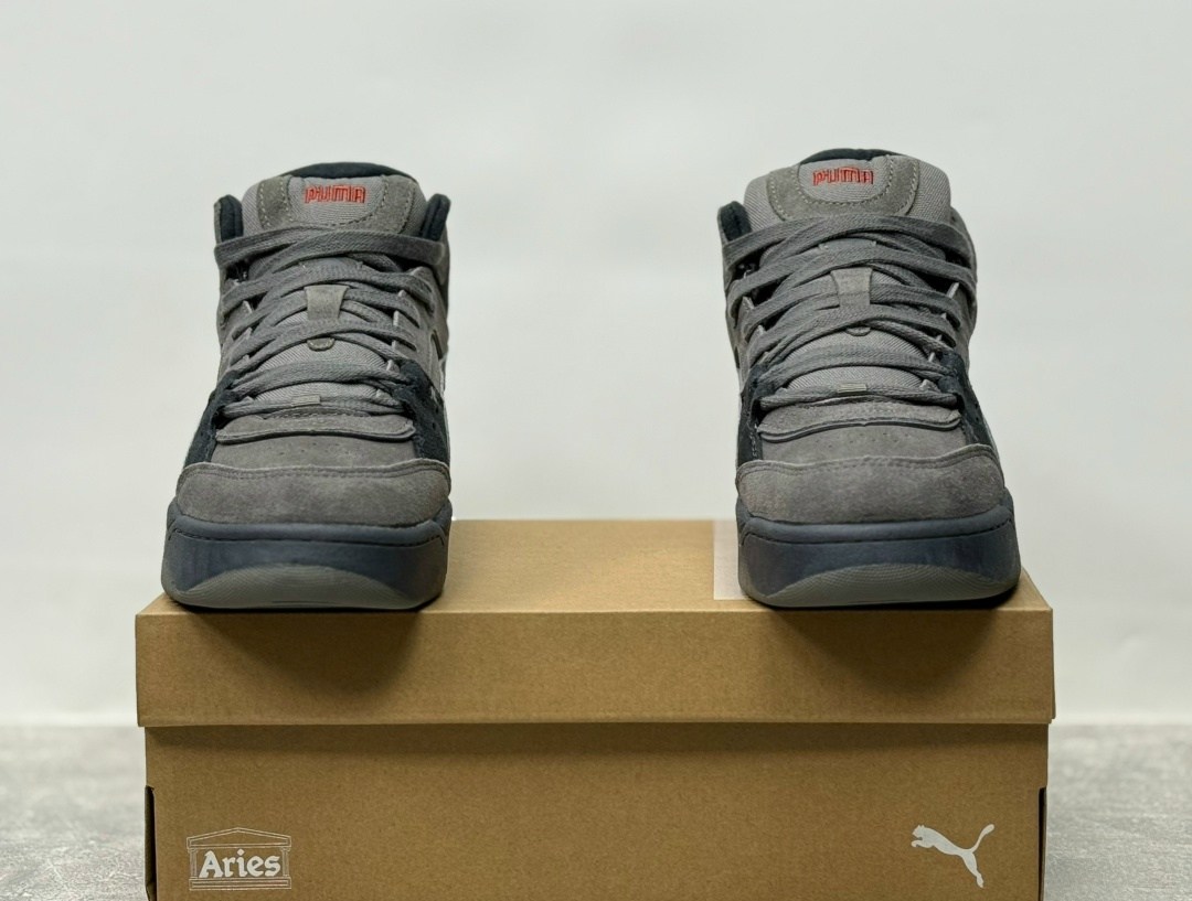 зимние кроссовки puma 180 high цвет серый,puma 180 high winter серые замша мужские,кроссовки зимние puma 180 high grey black,зимние кроссовки puma 180 high,кроссовки puma 180 high winter grey black