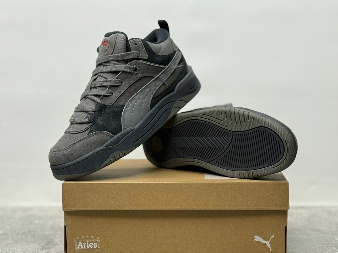 зимние кроссовки puma 180 high цвет серый,puma 180 high winter серые замша мужские,кроссовки зимние puma 180 high grey black,зимние кроссовки puma 180 high,кроссовки puma 180 high winter grey black
