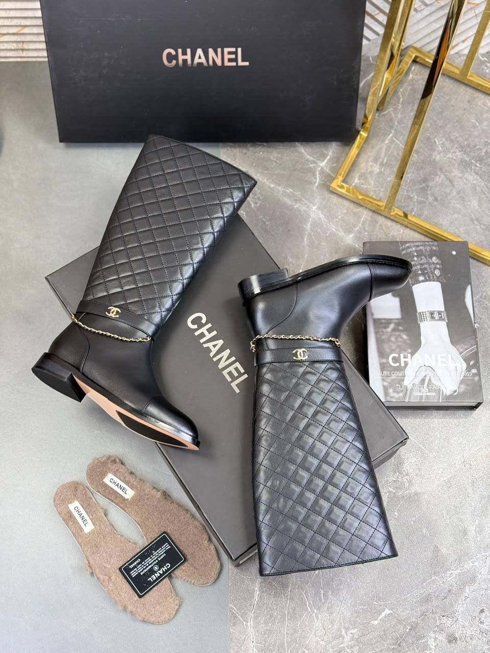 сапоги chanel,сапоги шанель,,сапоги модные,женские сапоги