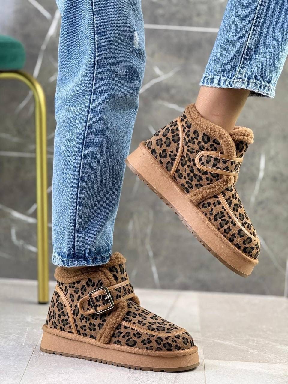 леопардовые угги женские короткие shoe world 264220472,угги женские,,леопардовые угги,угги