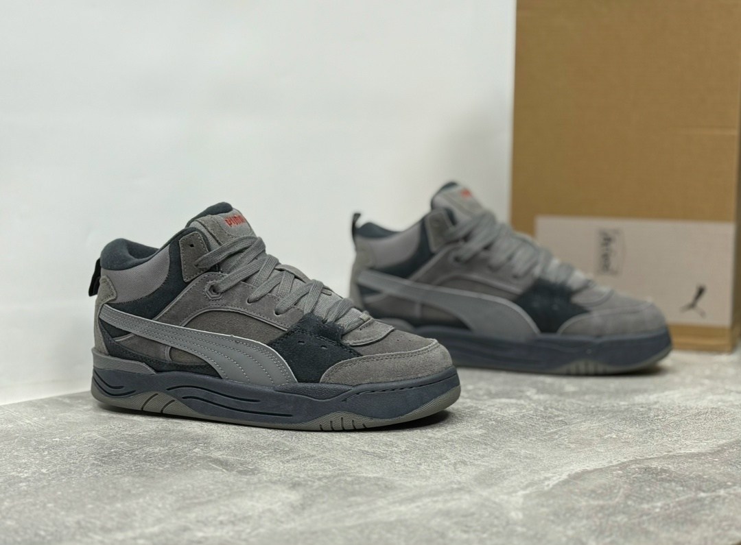 зимние кроссовки puma 180 high цвет серый,puma 180 high winter серые замша мужские,кроссовки зимние puma 180 high grey black,зимние кроссовки puma 180 high,кроссовки puma 180 high winter grey black