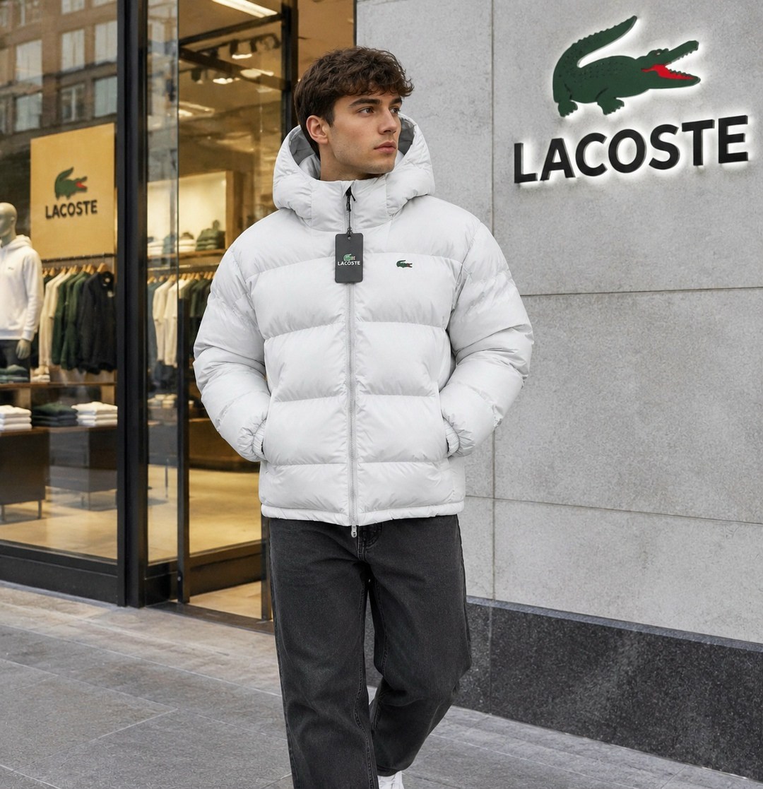 пуховик lacoste,зимняя куртка lacoste,куртка lacoste,мужской пуховик lacoste,стильные пуховики