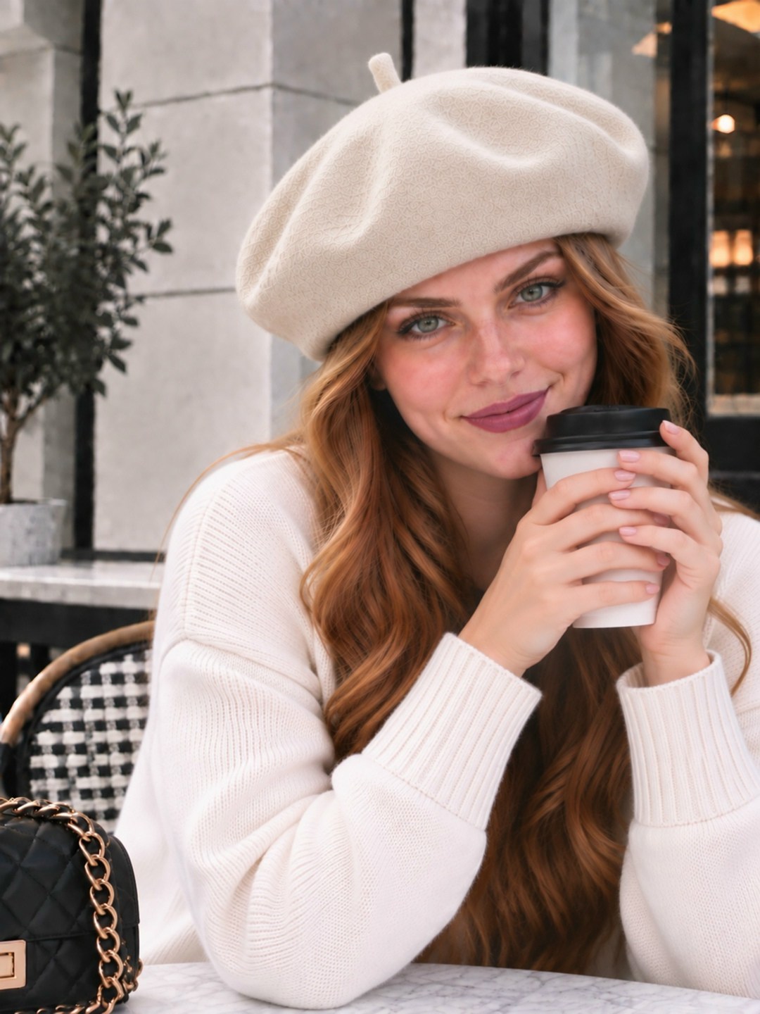 берет классический,берет женский,берет,берет женский la mode демисезонный фиолетовый,берет женский зимний