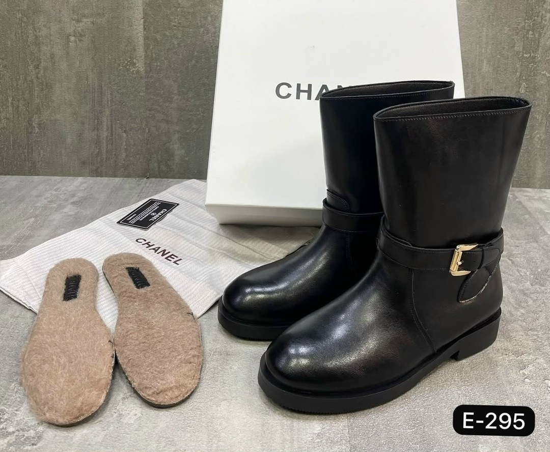 женские осенние сапоги chanel 2026 черные кожаные,сапоги chanel,ботинки chanel,ботинки женские chanel,