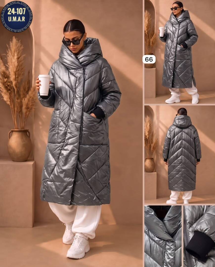 пальто женское больших размеров длинное с капюшоном зимнее modress,пальто женское зимнее с капюшоном на синтепоне,удлиненная куртка,пальто женский,пуховик удлиненный женский