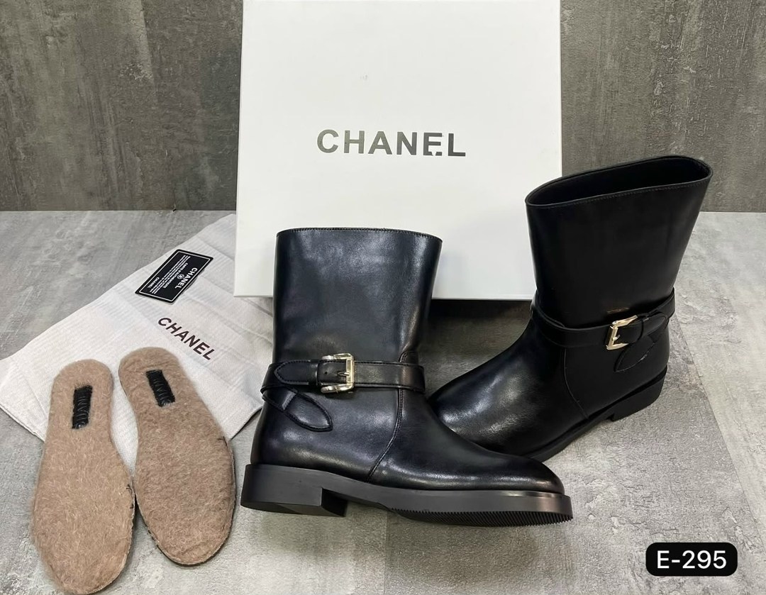 женские осенние сапоги chanel 2026 черные кожаные,сапоги chanel,ботинки chanel,ботинки женские chanel,