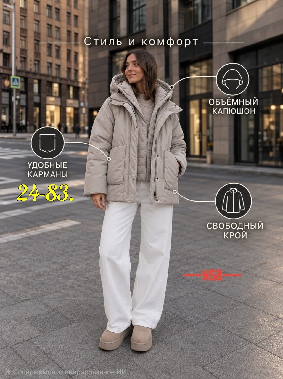 куртка женская,куртка демисезонная,куртка оверсайз,куртка зимняя с капюшоном оверсайз vovia 274920427,куртка