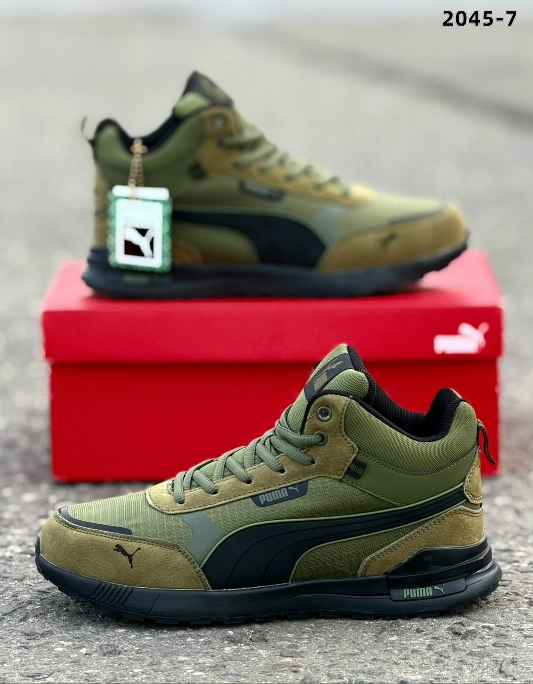 мужские кроссовки puma,кроссовки мужские,зимние кроссовки puma,кроссовки,кроссовки хаки