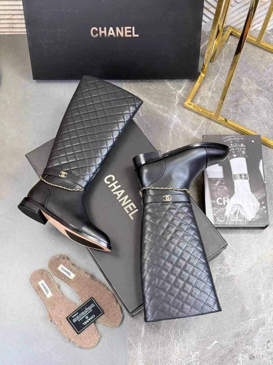 ,сапоги chanel,сапоги шанель,сапоги модные,кожаные сапоги