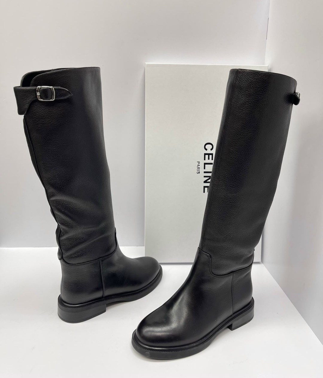 женские сапоги,сапоги celine,сапоги,сапоги черные,