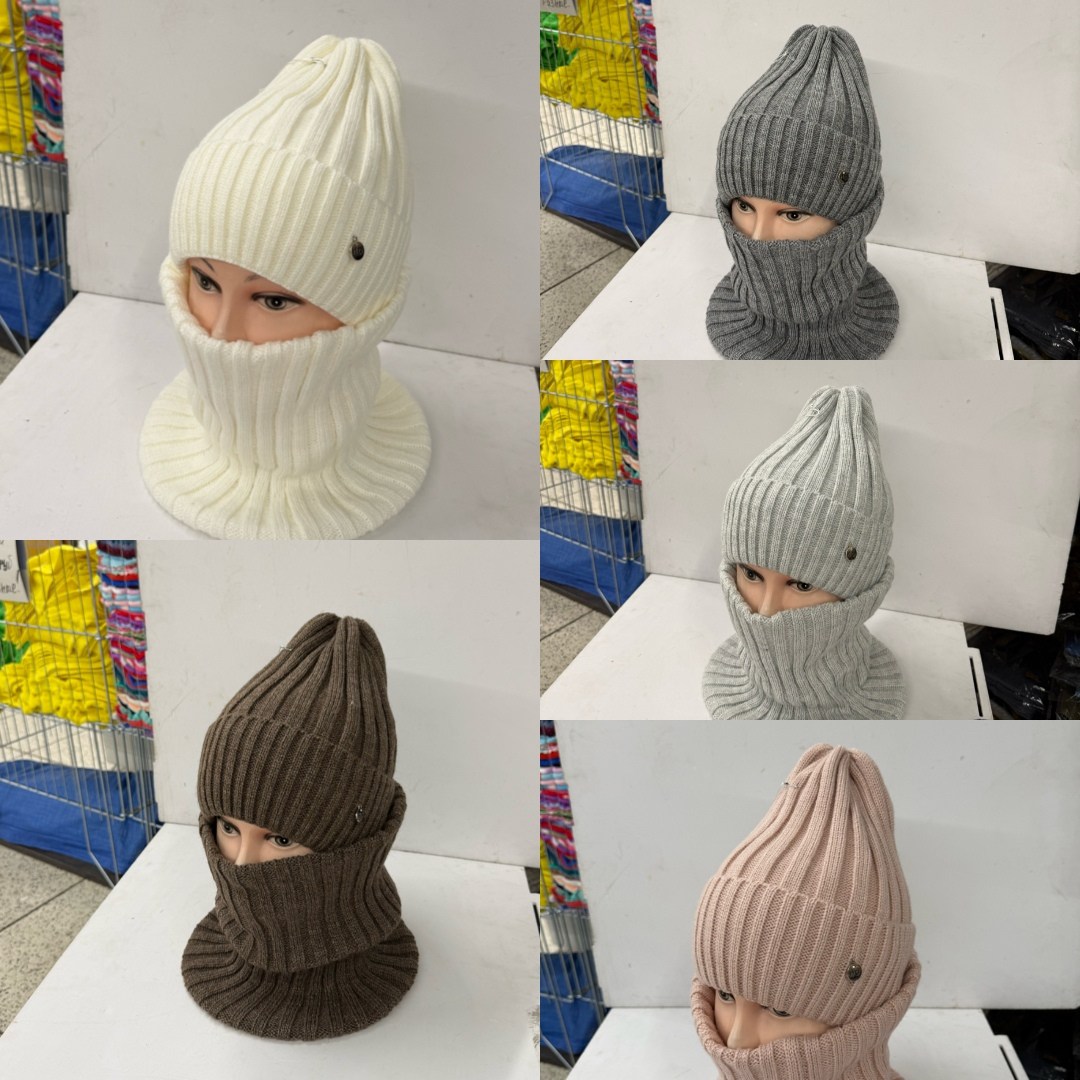 комплект шапка снуд,шапка и снуд,вязаный комплект шапка и снуд,вязаные шапки,шапка и снуд вязаная