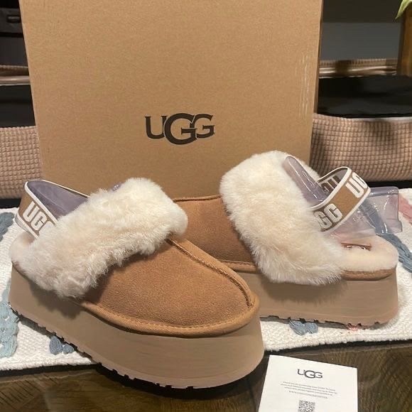 ugg funkette slipper chestnut,ugg funkette slipper,,женские угги,ugg slipper