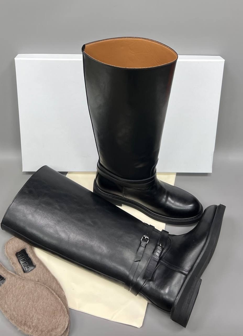 сапоги celine,сапоги,женские сапоги,кожаные сапоги,
