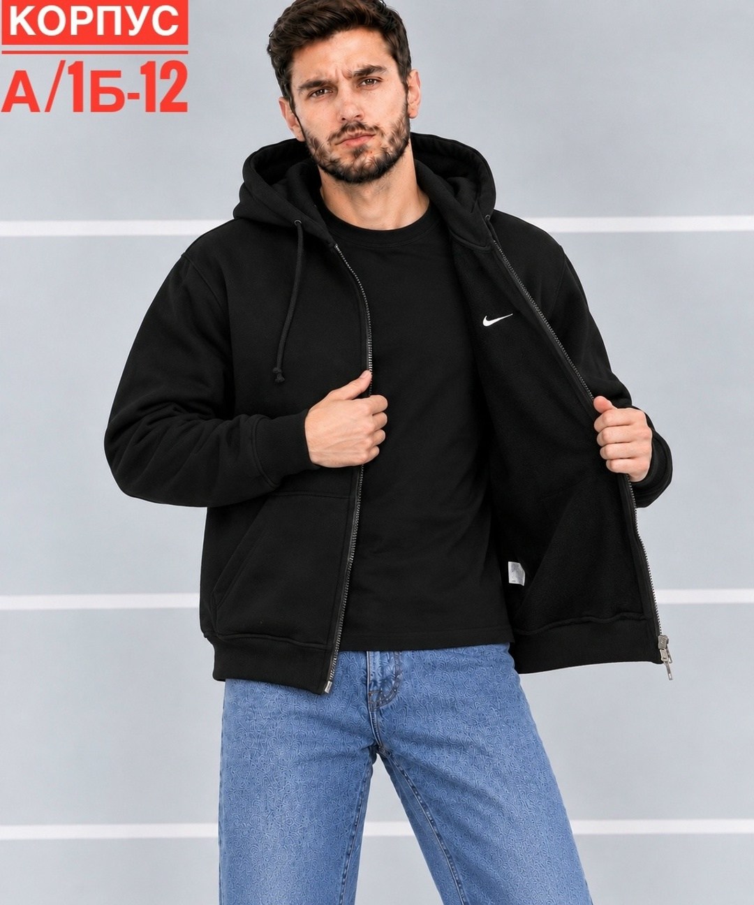 толстовка мужская nike sportswear club fleece черный,толстовка nike,мужская толстовка,кофта мужская,толстовка кофта
