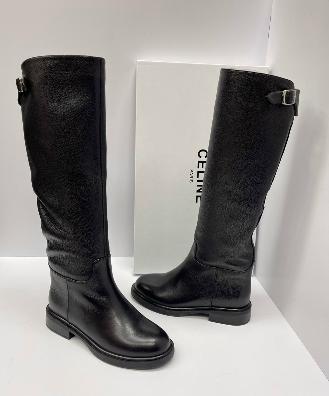 женские сапоги,сапоги celine,сапоги,сапоги черные,