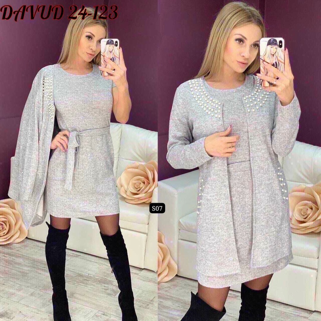 женское платье теплое,платье женская,платье женское двойка,платье теплое,вязаные платья