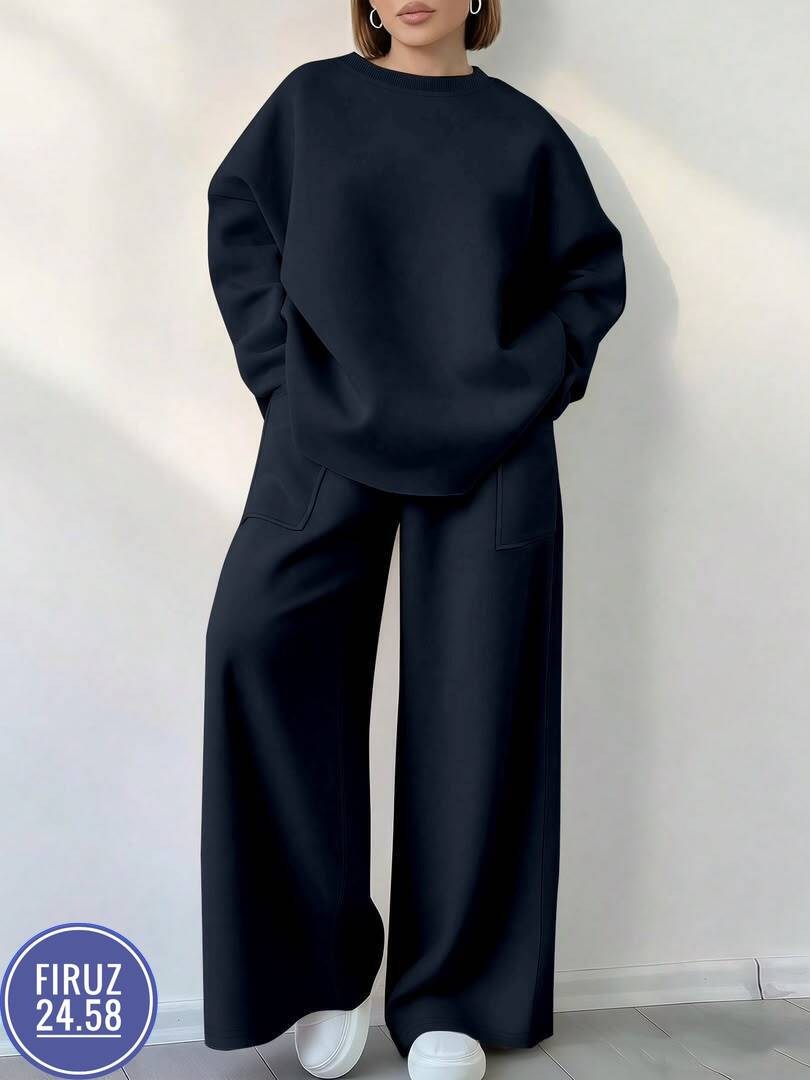 костюм спортивный оверсайз irinadress 133012917,костюм спортивный оверсайз irinadress серо-голубой,костюм спортивный оверсайз irinadress,костюм женский,костюм на флисе