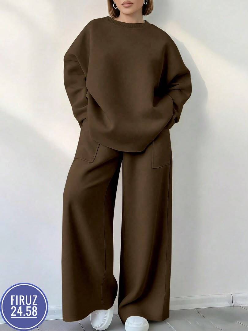 костюм спортивный оверсайз irinadress 133012917,костюм спортивный оверсайз irinadress серо-голубой,костюм спортивный оверсайз irinadress,костюм женский,костюм на флисе