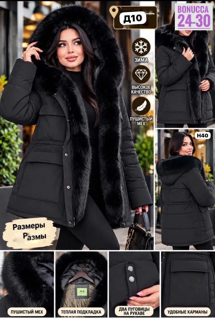 куртка женская зимняя,куртка зимняя,женские зимние пуховики,пуховик женский,куртка зимняя с натуральным мехом теплая visdeer