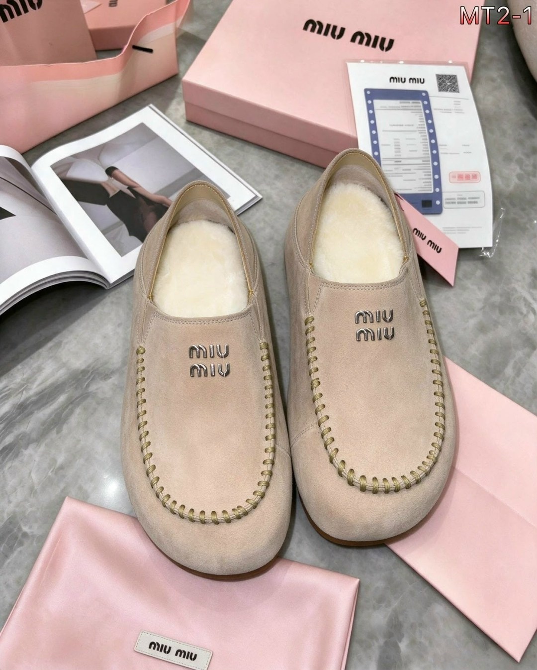 , женская,женские лоферы с мехом miu miu,угги женские miu miu,лоферы с мехом зимние