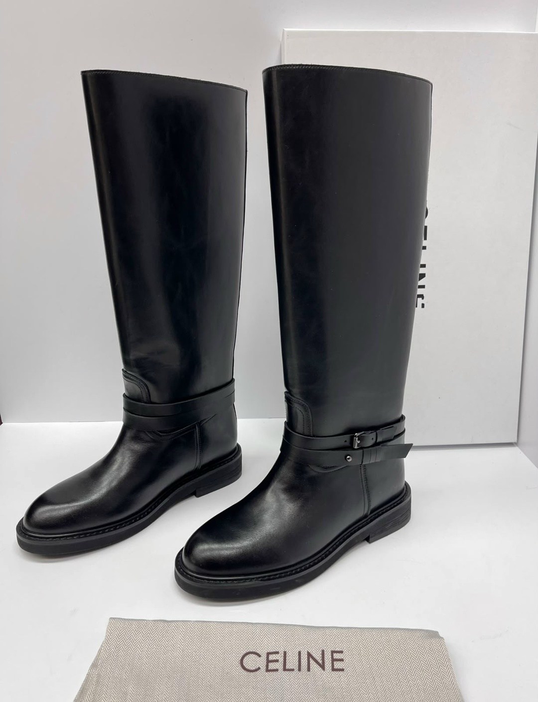 сапоги celine,женские сапоги,,кожаные сапоги,кожаные женские сапоги
