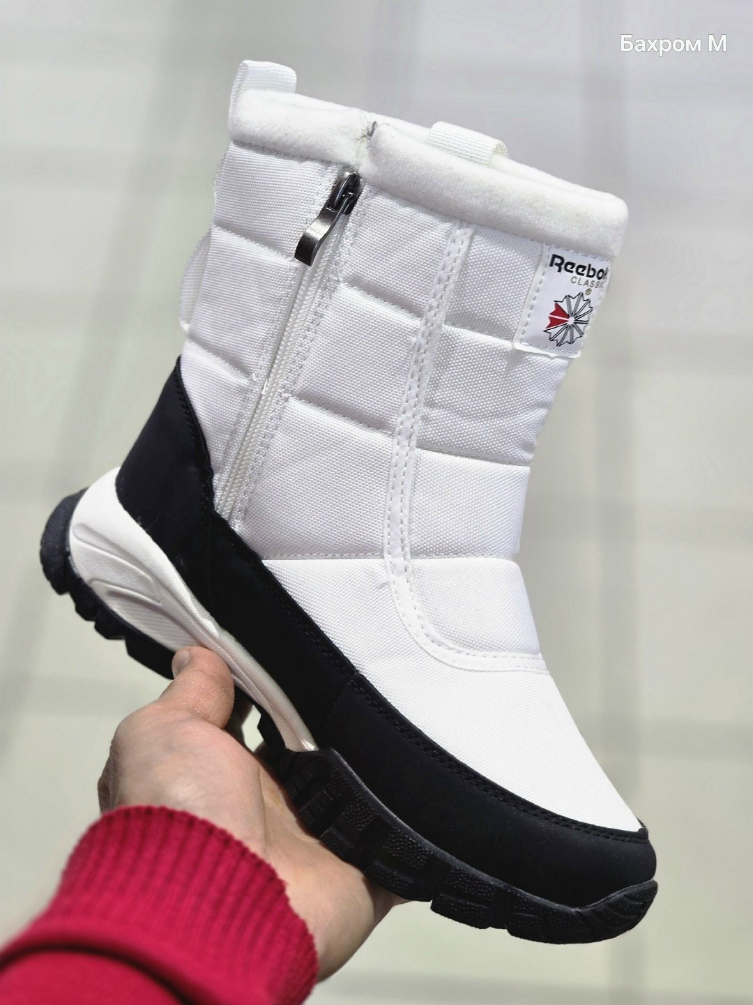 дутики reebok,зимние сапоги reebok,мужской дутики,,мужские зимние дутики