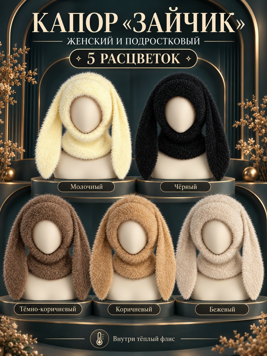 капор женский,капор теплый,капор angelcaps с ушками,капор зимний меховой теплый тедди jane.lo 189809243,капор angelcaps шапка с ушками зайки