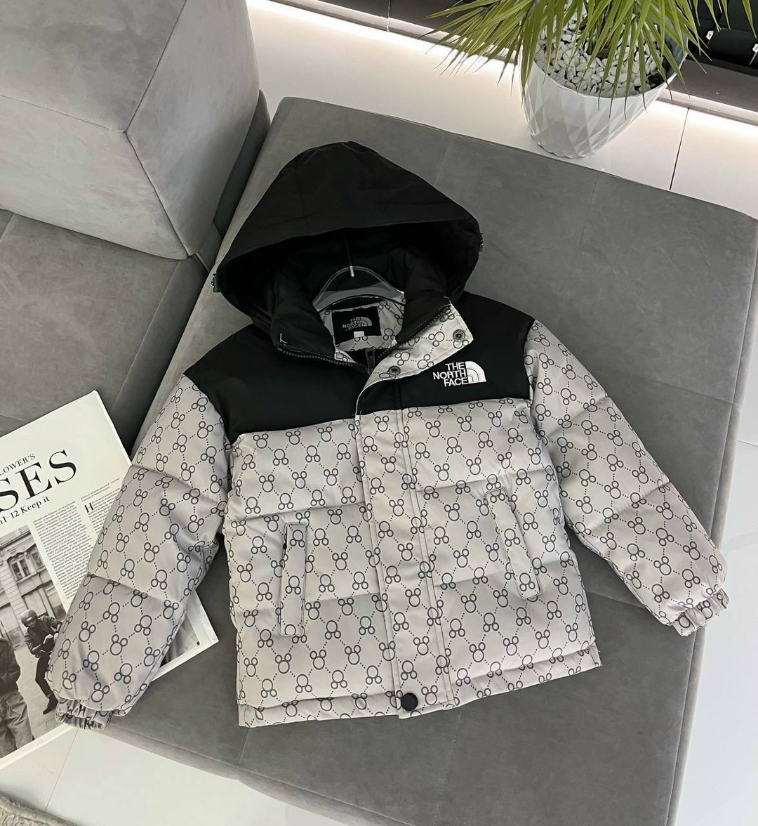 дутая куртка north face x gucci,пуховик gucci,пуховик gucci x the north face коричневый черный,куртка гуччи женская зимняя,пуховик gucci x the north face