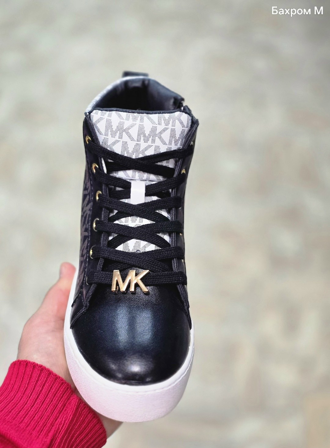 ,зимние кроссовки michael kors арт 4623,кроссовки michael kors,брендовая ,женская