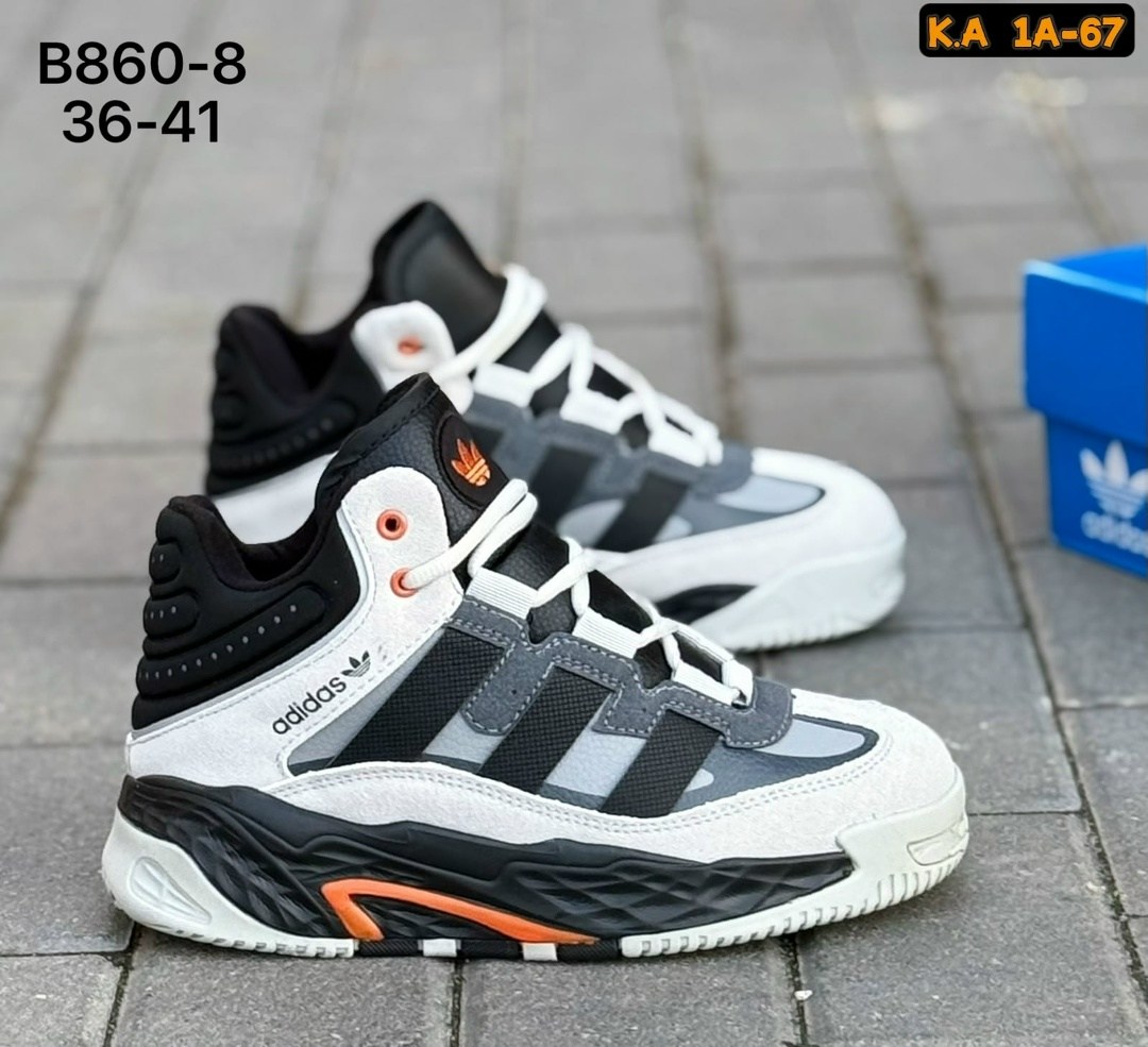 зимние кроссовки adidas niteball,кроссовки adidas,кроссовки,кроссовки adidas niteball,зимние кроссовки adidas niteball mid fur grey black