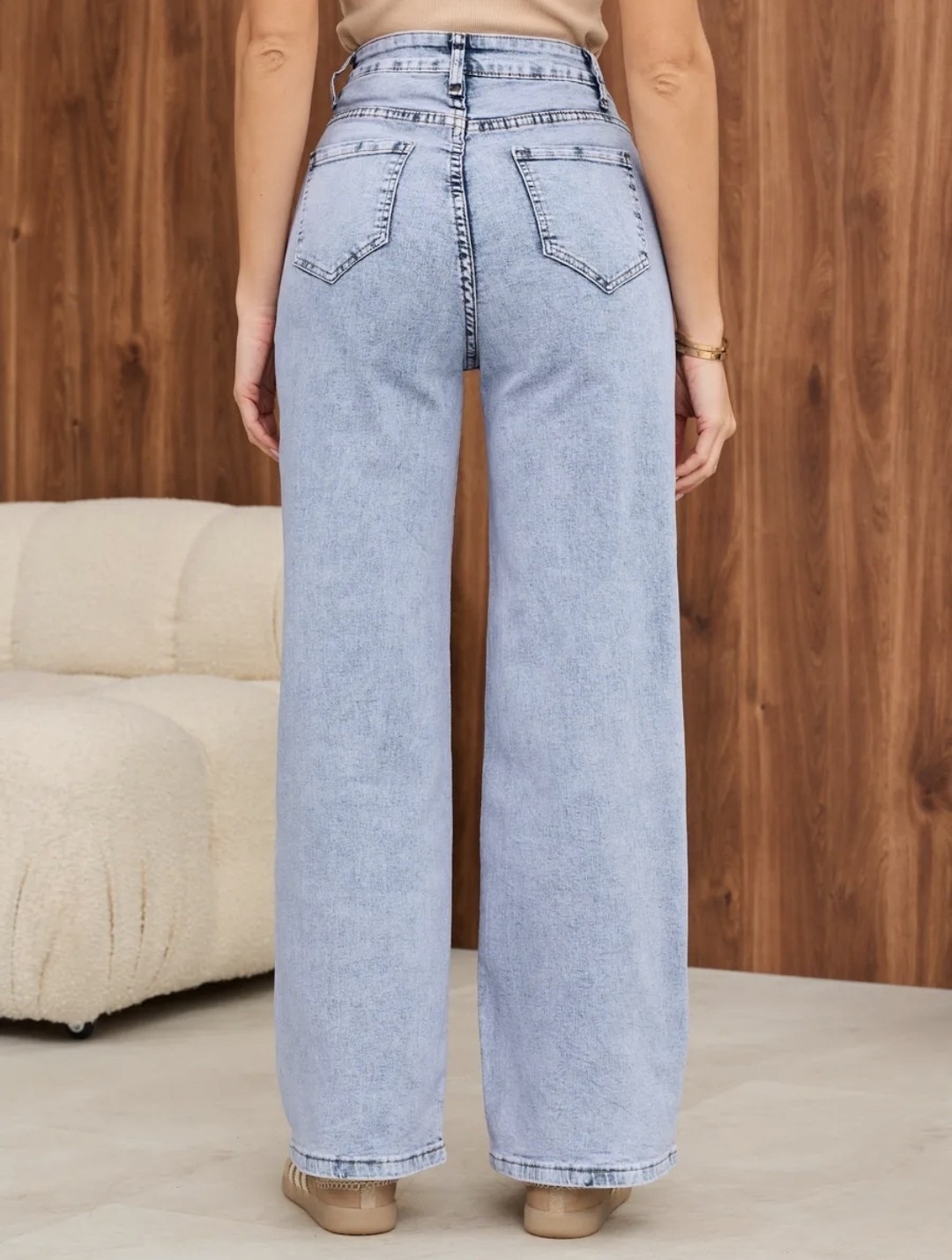 джинсы клеш с высокой посадкой tota jeans denim 233429912,джинсы палаццо,женские джинсы,джинсы женские широкие,голубые джинсы