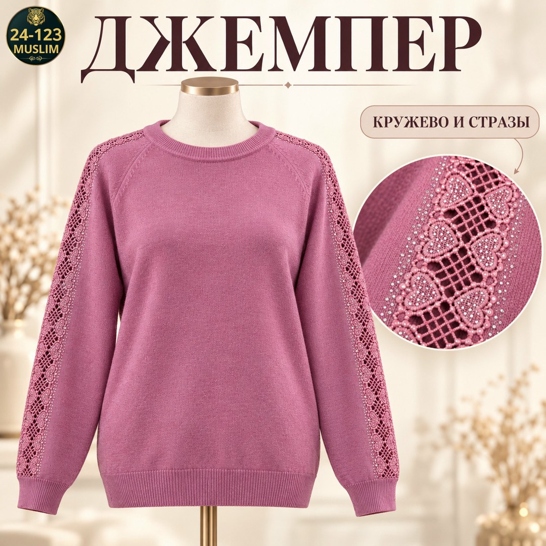 джемпер с кружевом,свитер свитшот,свитер с кружевом,джемпер,свитшот женская