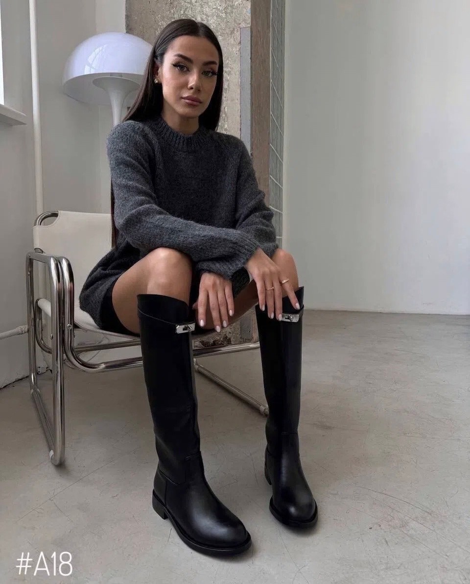 стильные сапоги,сапоги трубы,,сапоги hermes жокейские,сапоги hermes