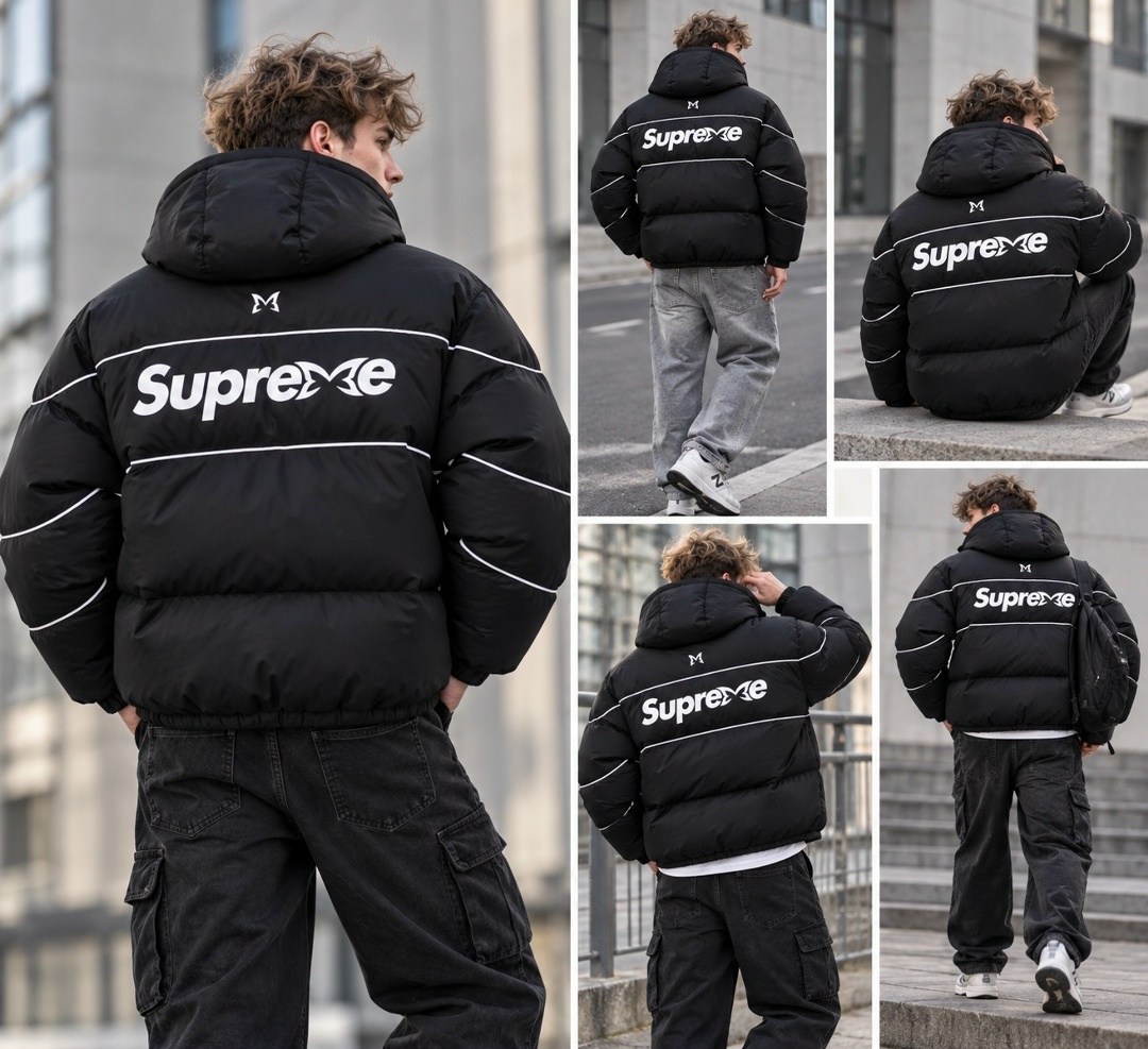 суприм куртка,зимние куртки,куртка пуховик,мужской пуховик,пуховик supreme