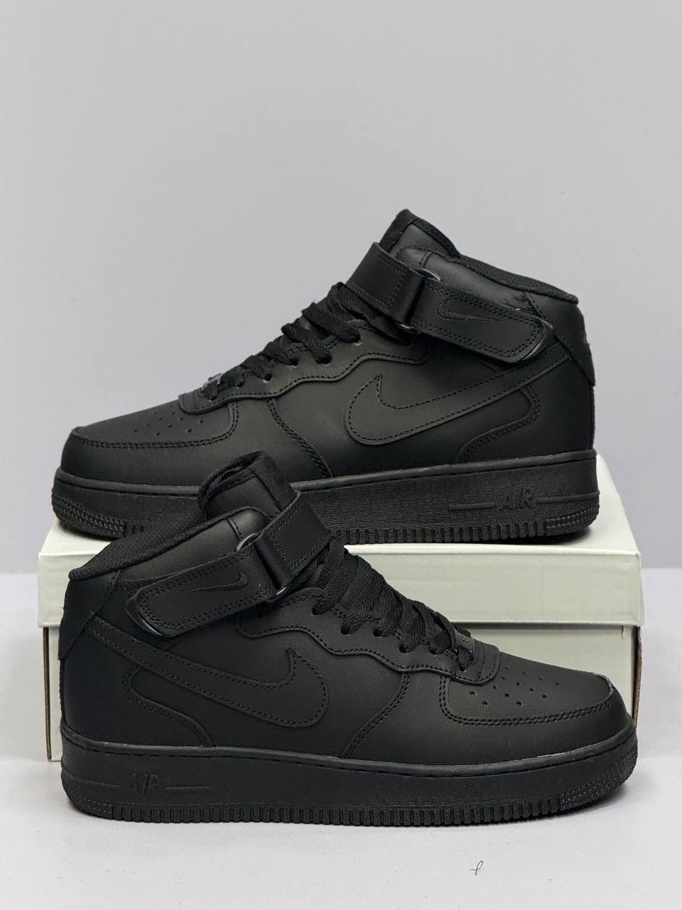 nike air force 1 mid black,nike air force 1 mid 07 315123-001 мужские кроссовки черные,nike air force 1 mid,зимние кроссовки nike air force 1,nike air force 1 mid 07
