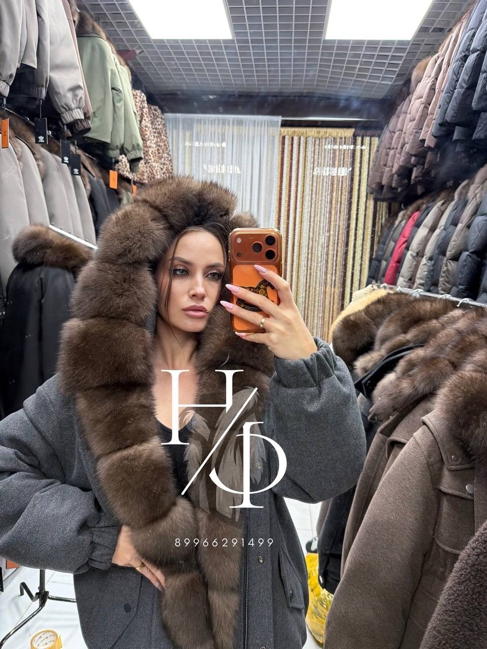 пальто кашемировое с мехом песца,пуховики с мехом,пальто с мехом,парка с мехом песца,парка с натуральным мехом