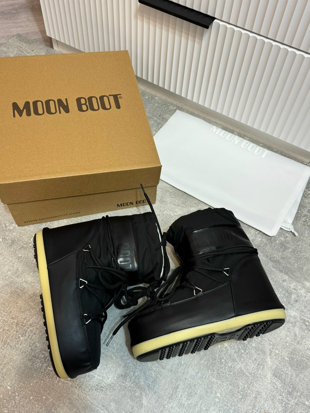 зимние ботинки moon boot icon черный,,дутики moon boot,мун бут,moon boot glance зимние сапоги черный серый р. 39