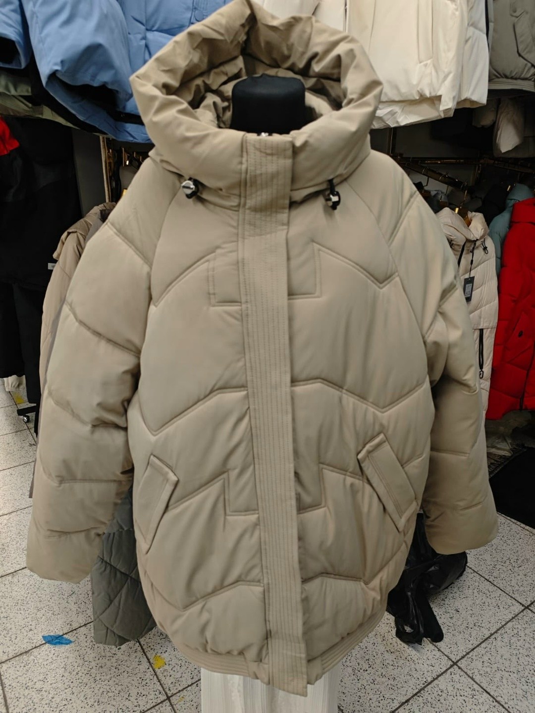 y23-868 gray куртка зимняя женская (тинсулейт),женская зимняя куртка,куртка женская,куртка женская зима,зимняя женская куртка объемная