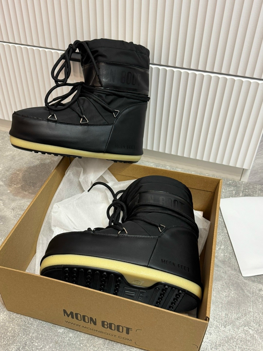 зимние ботинки moon boot icon черный,,дутики moon boot,мун бут,moon boot glance зимние сапоги черный серый р. 39
